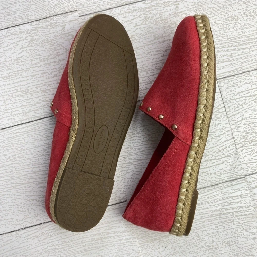 Anne Klein Kaily red Espadrille flat slip on size 6.5